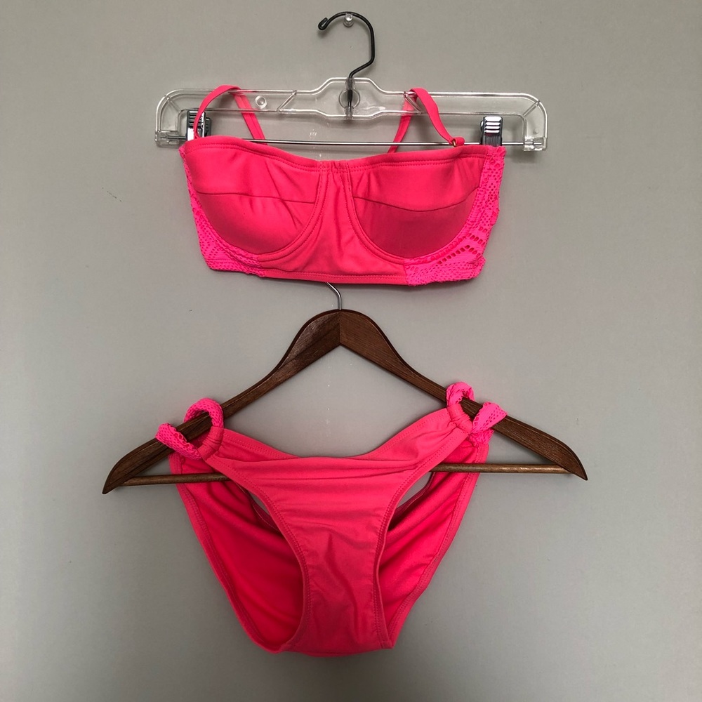 Pink bikini